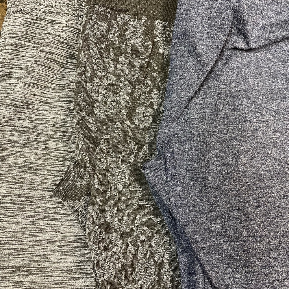 3 maternity leggings all 0S